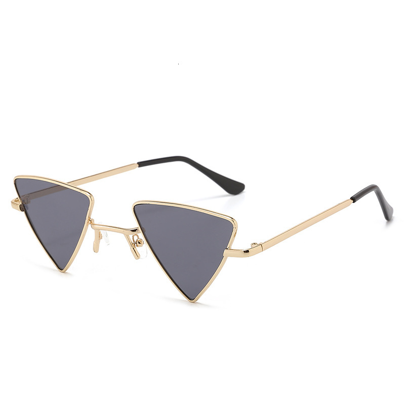 Fashion Unisex Punk Triangle Sunglasses Sunshade