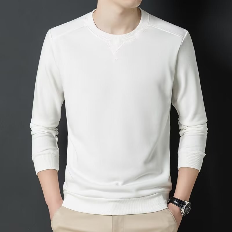 New Spring And Autumn Solid Color Cotton-blend Designer Hoodie Heavyweight Sweatshirt Loose Casual Style For Men And Women Couple's Version Inver