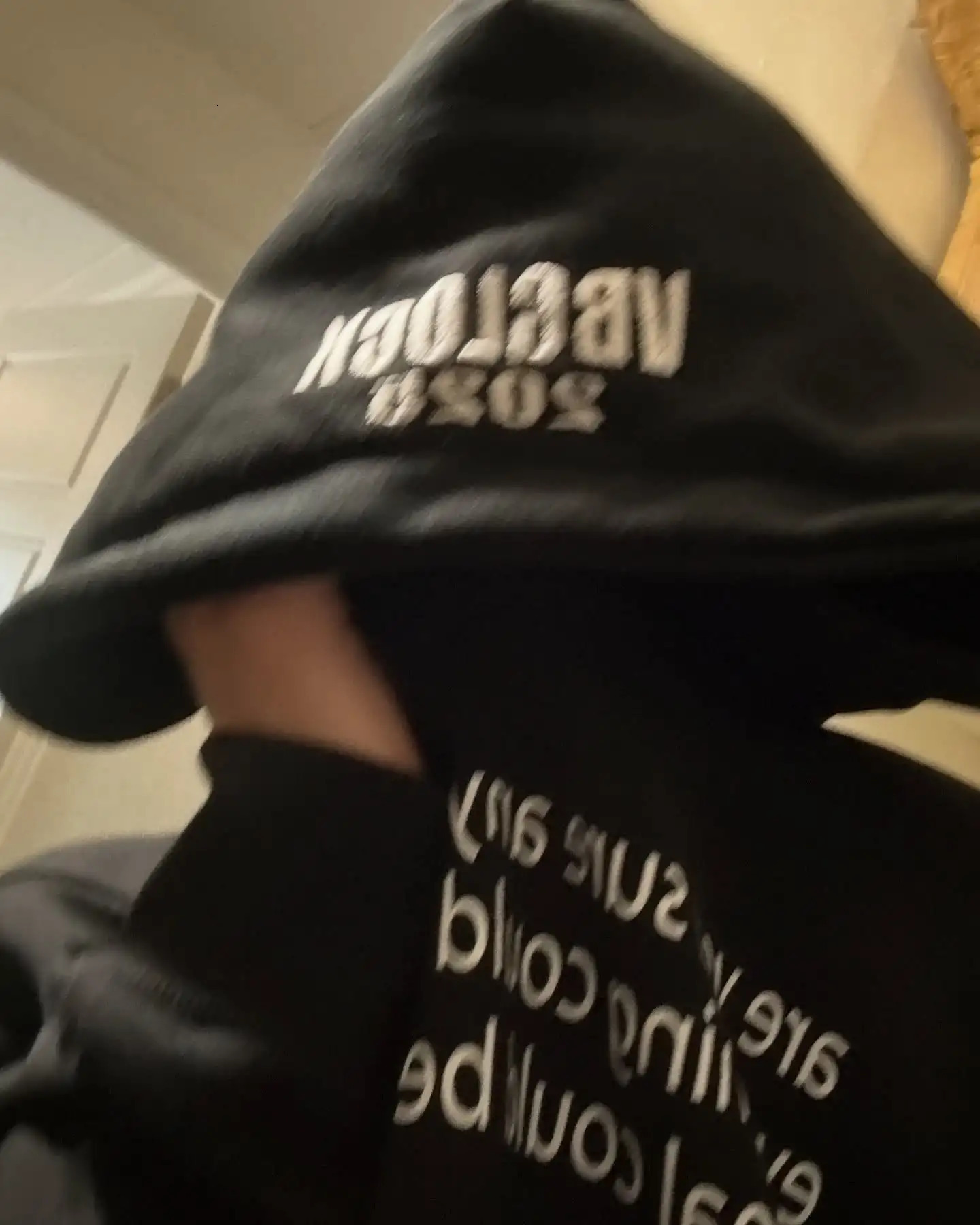 Vintage Y2k Black Not Print Hoodies Grunge Hip Hop Streetwear Sweatshirts Tops Goth Oversized Hoodie Men Clothing 260311