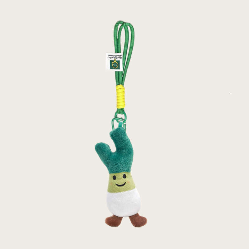 Vegetable Series Broccoli Bag Pendant Doll Keychain Plush Toy Backpack Decoration