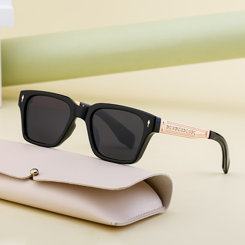 Polarized Driving for Men Fashion Square Frame Outdoor UV Protection Sunglasses Wholesale Shades