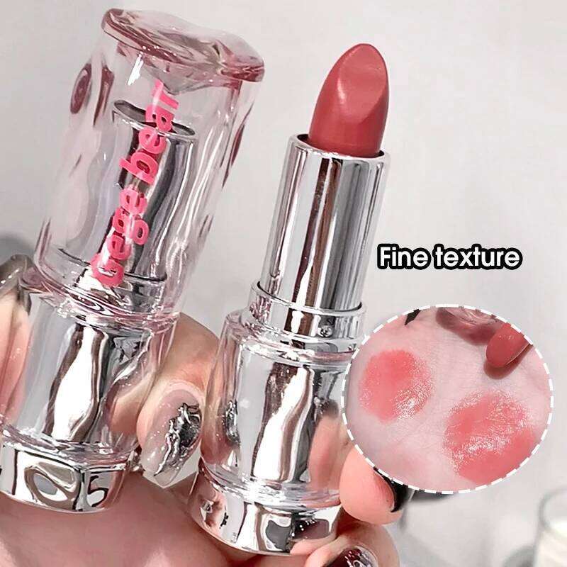 Light, transparent, glossy lipstick, mirror moist, not easy to touch the cup, color, makeup, tender Korean lip gloss W260311