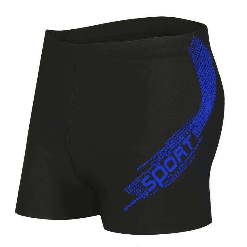 Swimming Trunks with Fashion Prints Men Quick Dry Beach Boxer Shorts Boy Swimwear Bathing Suit Underpants Z260312
