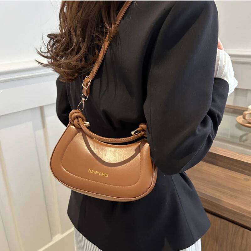 New Luxury Fashion Women S Handbags Ladies Solid Color High End Texture Versatile Shoulder Bag For Women Bolsos TIANOUDAISHU