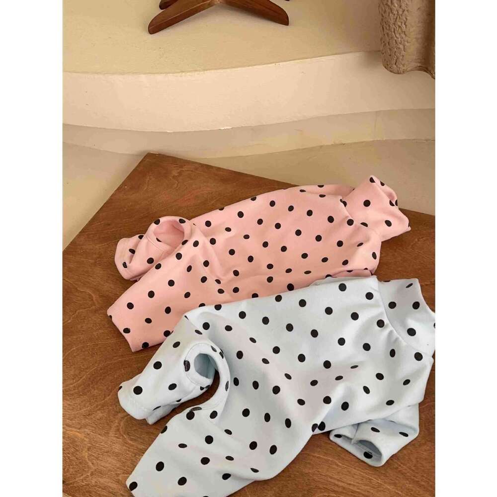 New Autumn Winter Pet Dog Clothes Made Of German Velvet Fabric, Warm Four-Legged Outfit For Teddy Bear And Schnauzer