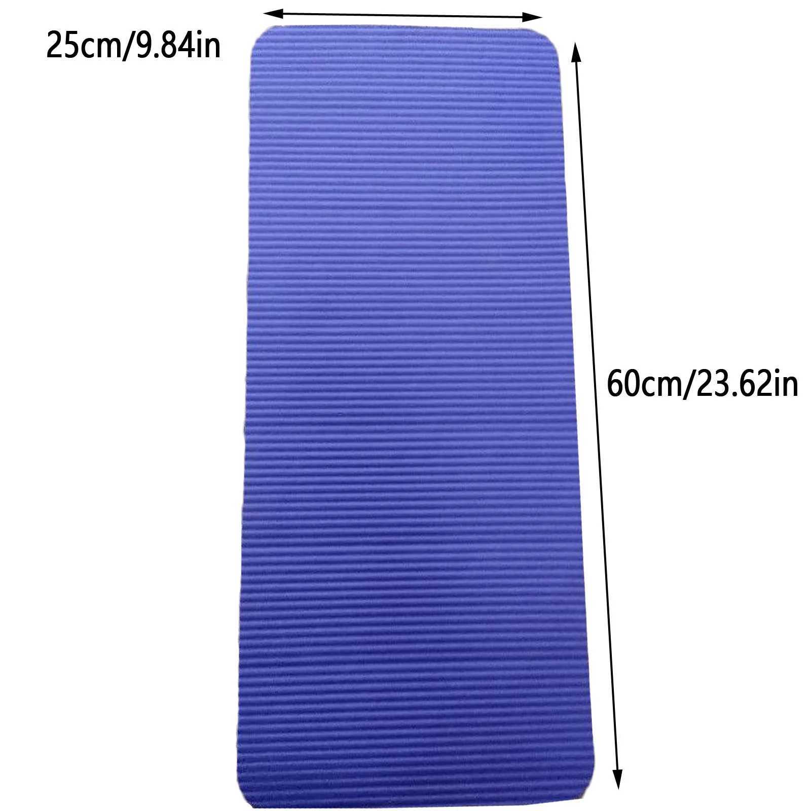1x Yoga Mat Anti-Skid Sports Fitness Mat 15cm Thick Comfort Rubber Yoga Matt For Exercise Yoga And Pilates Gymnastics Mat M260312