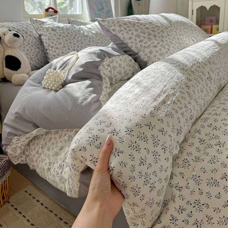 2025 new class A super soft washable four-piece cartoon quilt cover dormitory bed sheet three-piece bedding H260312