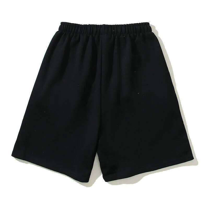 Trendy Brand Printed Shorts Men's Summer Casual Fashion Loose and Comfortable Five-point Pants Personalized Trend Sweatpants