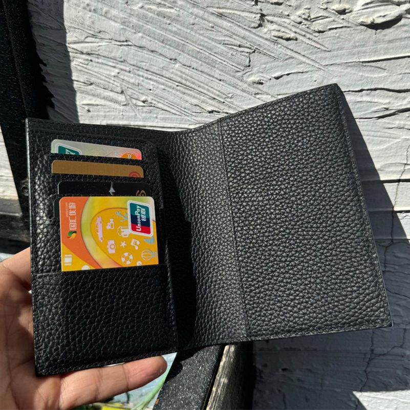 OC260M59 Passport Cover Soft Calfskin Customized Colored Genuine Leather Luxury Quality Travel Essential Card Holder