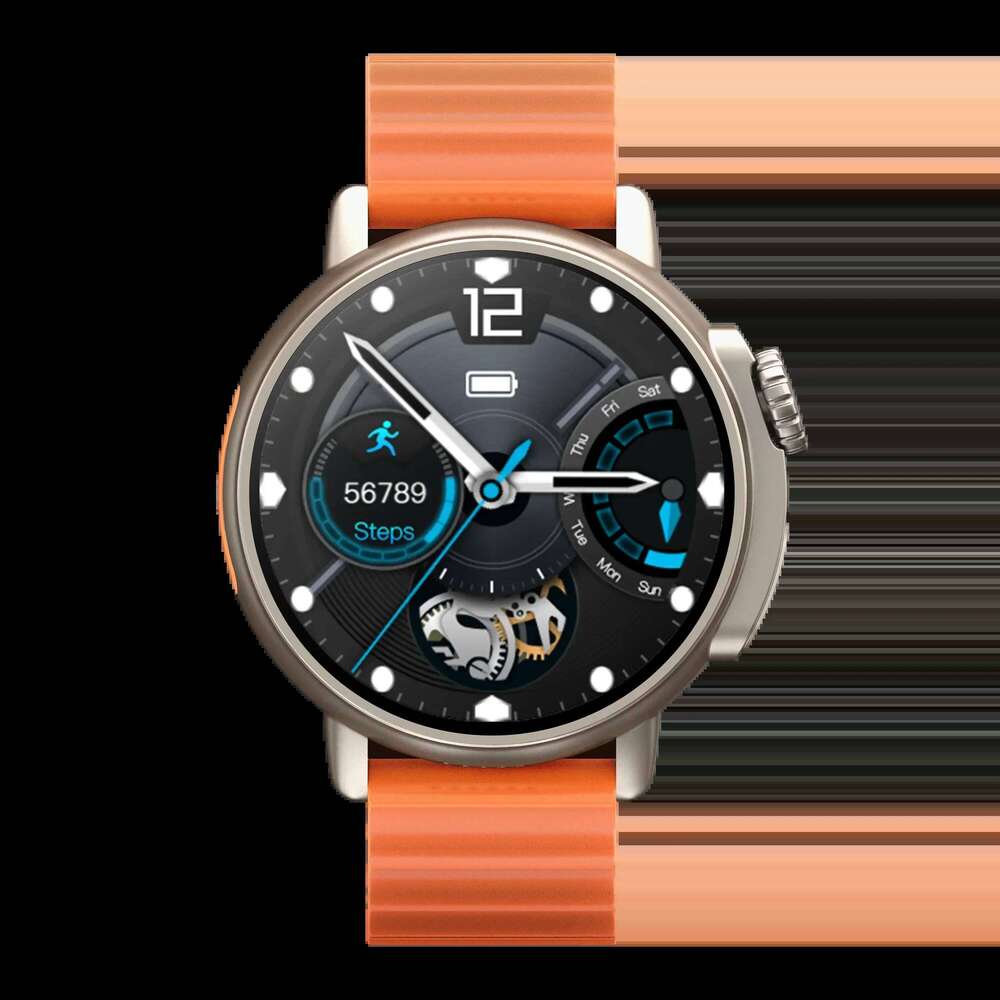 4+64GB Bluetooth Men's and Women's X800 Ultra 4G Android Watch Men System 360 * LCD With 200W Camera Heart GPS WIFI Rate Aura