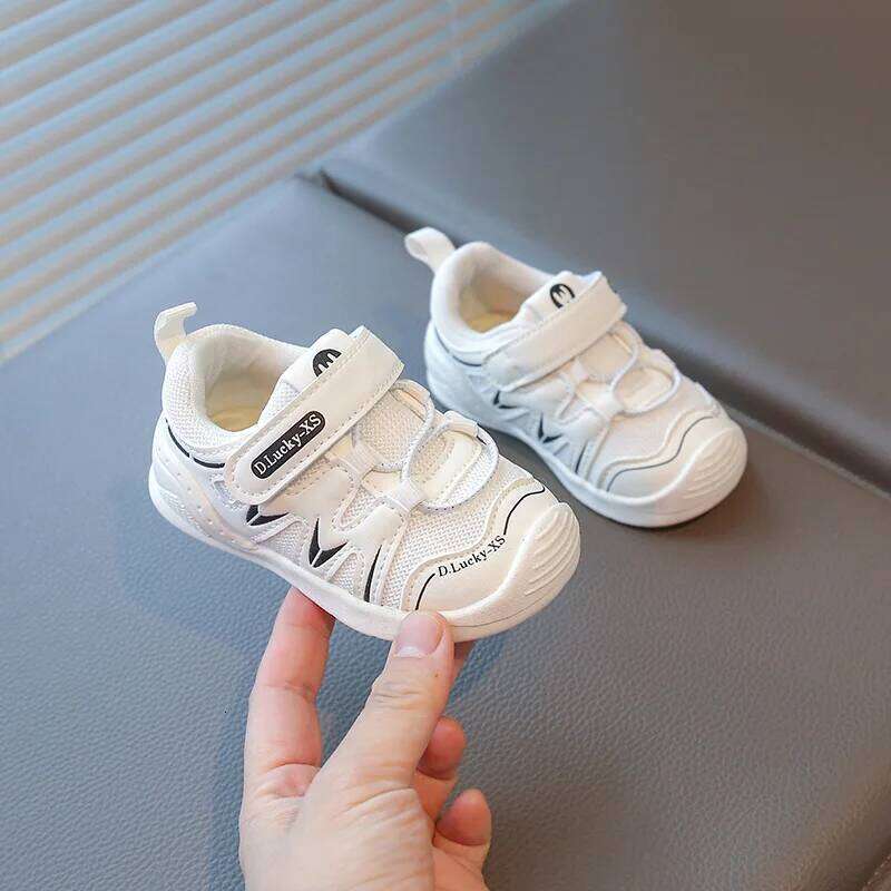 1-3 Years Children Casual Toddler Sneakers Fashion Design Unisex Little Boys Girls Soft Breathable Sport Shoes Green, Pink H260312