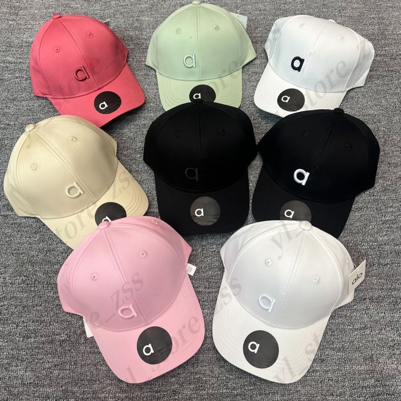 AAAA Designer Ball Caps women yoga fashion hat Unisex letter embroidery logo baseball Aloismness cap top Quality sunhat Size adjustable With label bd1 a