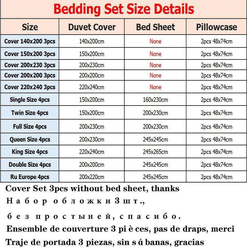 Bedding Set 100% Egyptian Cotton Duvet Cover Pillowcase Ru Europe Double Queen King Size Linen Soft Bed Sheet Sets H260312