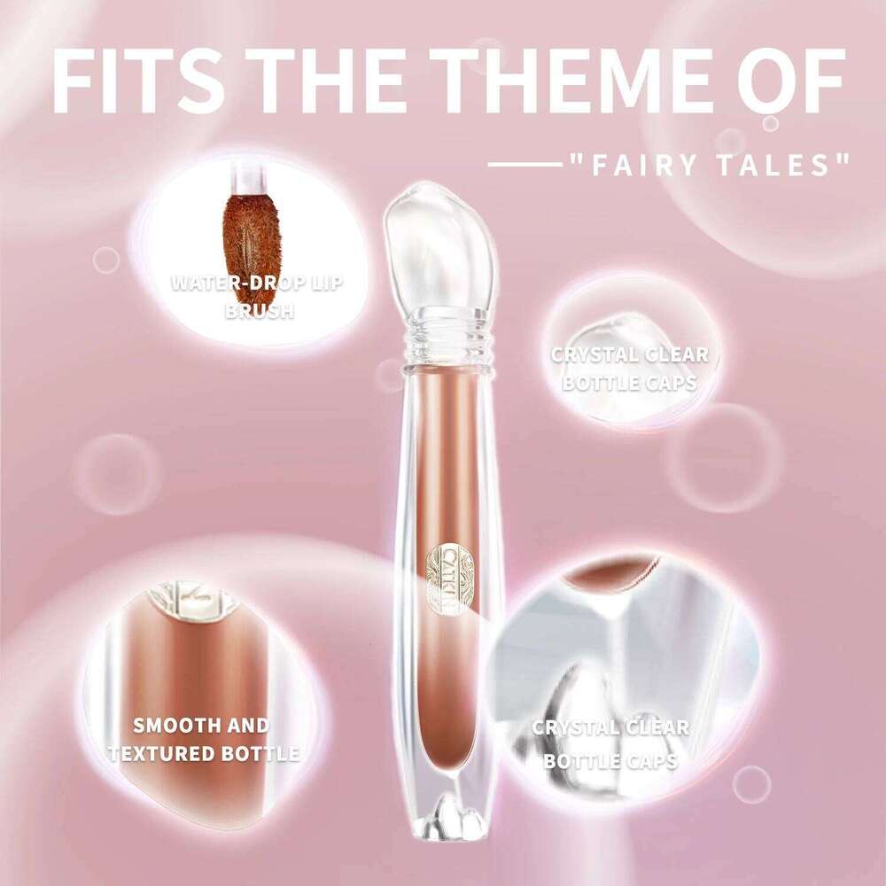 CATKIN Makeup Matte Lip Gloss, Moisturizing and High Pigmented Lipstick long lasting,with Vitamin E W260311