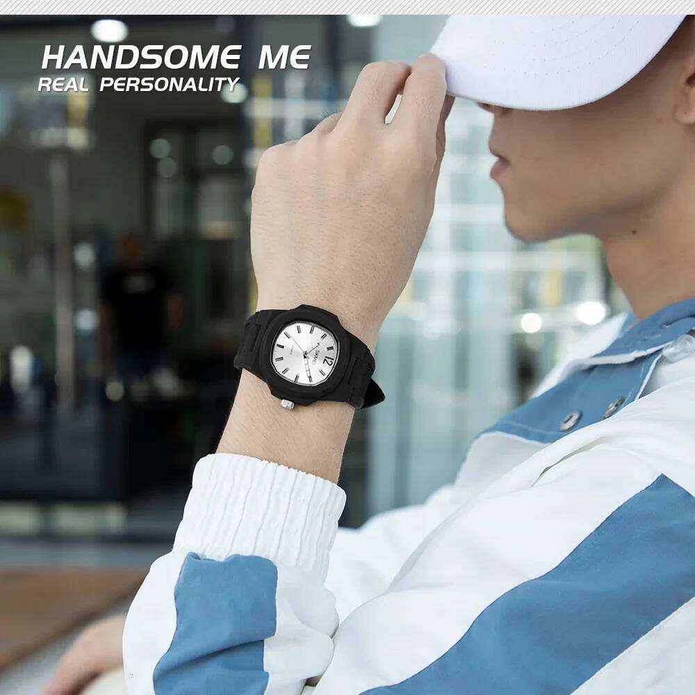 SKMEI 1717 Casual Quartz Watch for Men Women Luxury Sport Waterproof Shockproof Wristwatches Boy Girl Date Clock Reloj Hombre