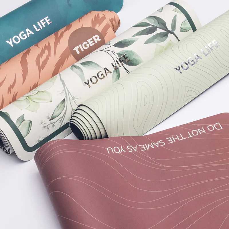 Natural rubber yoga mat pu non-slip fitness special mat M260312