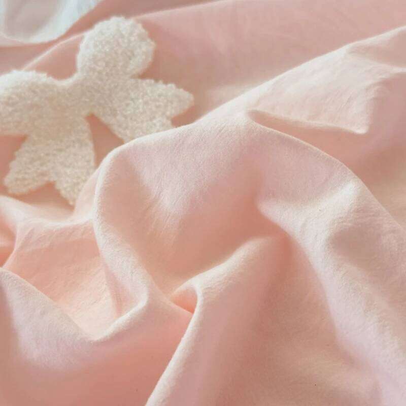 3 Piece Sheet Pink Bowknot Quilt Set, Comfortable Embroidery Bedding Set Bedspread for All Seasons H260312