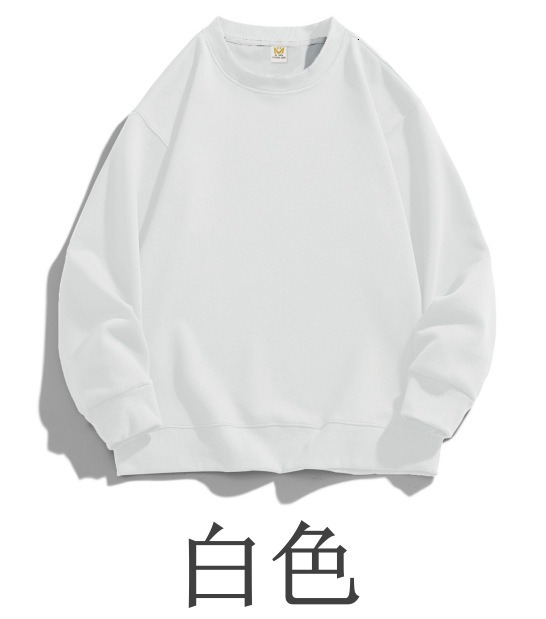 Designer Hoodie 320g Heavyweight Long-sleeve Sweatshirt For Spring And Autumn Made Of Combed Cotton And Long-staple Cotton Unisex Trendy Solid Color H