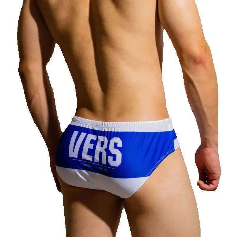Men's Low-Waist Panties Sexy Fashionable Swimsuit Sissy Underwear Double Layered with Rope Tie Swimwear Gay Underpants Party Z260312