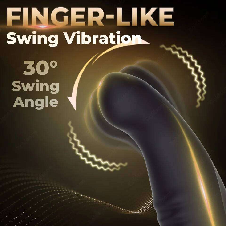 10 Wiggling Butt Plug Prostate Massager Male Men Sex Toy Vibrator Adult Toys Anal Dildo for Couples Z260312