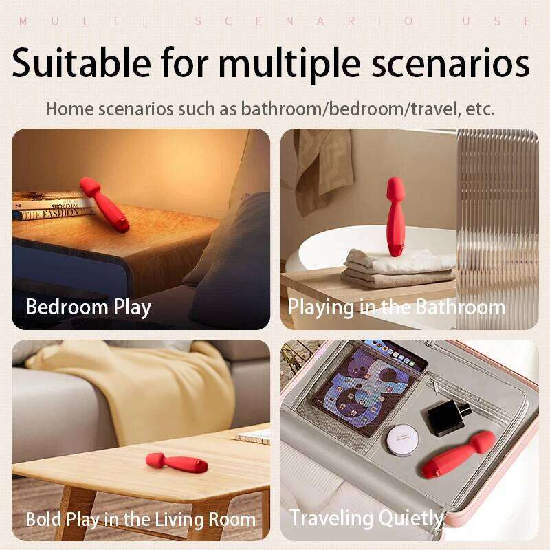 Female Sex Toys Handheld Magic Wand Vibrator 7 Frequency Vibration Clitoral Stimulation Waterproof Adult Products Z260312