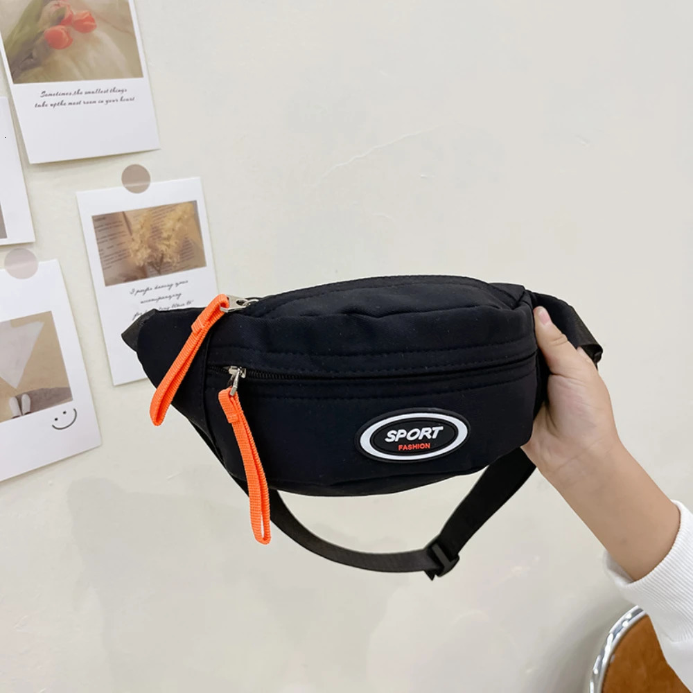 Childrens chest bag boys cool and fashionable crossbody simple individual Korean style Harajuku trave 260311