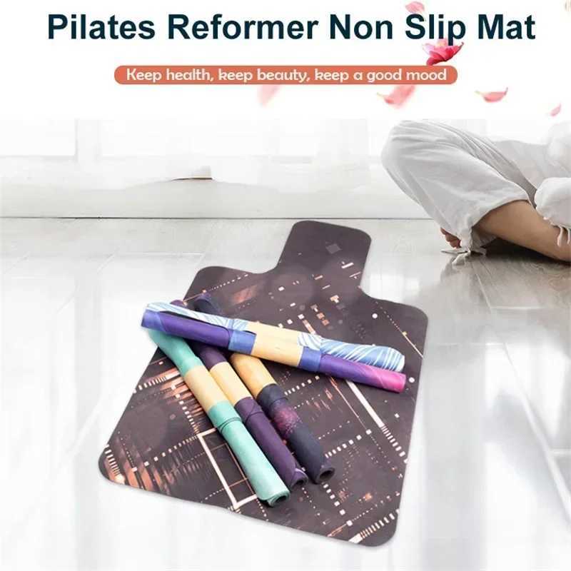 Yoga Mat Pilates Reformer Pad Suede Rubber Reconstituted Core Bed Soft And Comfortable Training Positioning Non Slip Rug M260312
