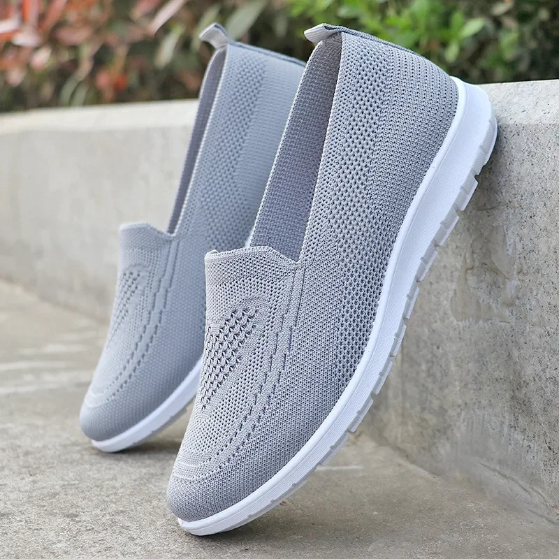 Womens Summer Shoes Casual Single Ladies Shoes Soft Sole Moms Flat Shoes 2026 Free Shippiing Shoes 260227