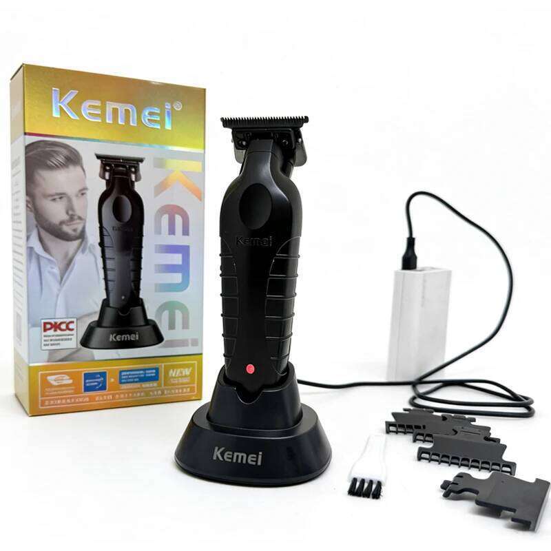 Kemei KM-2299 Professional USB Rechargeable Barber Trimmer Men's Electric Hair Clipper C260312