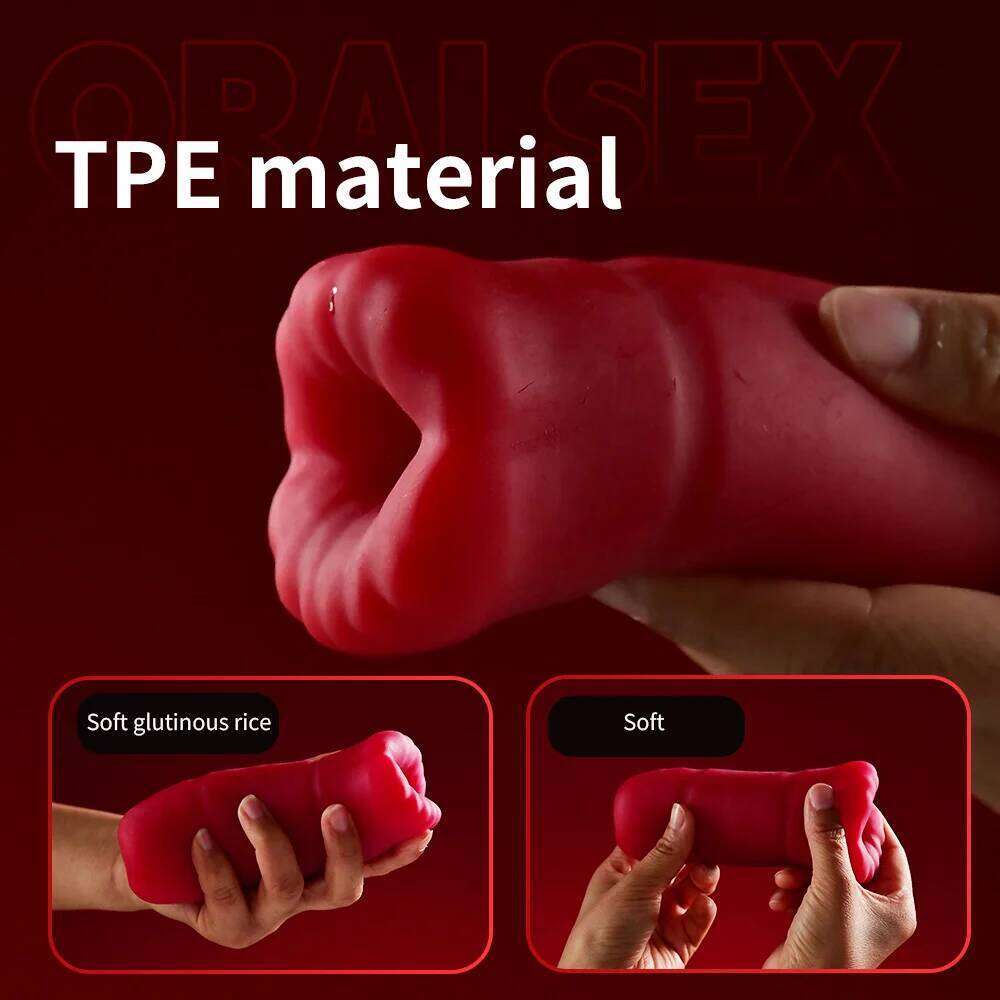 Automatic Deep Throat Blowjob Cup Male Penis Training Masturbator Vagina Sucking Mens Glans Stimulation Oral Sex Toys For Men 18 Z260311