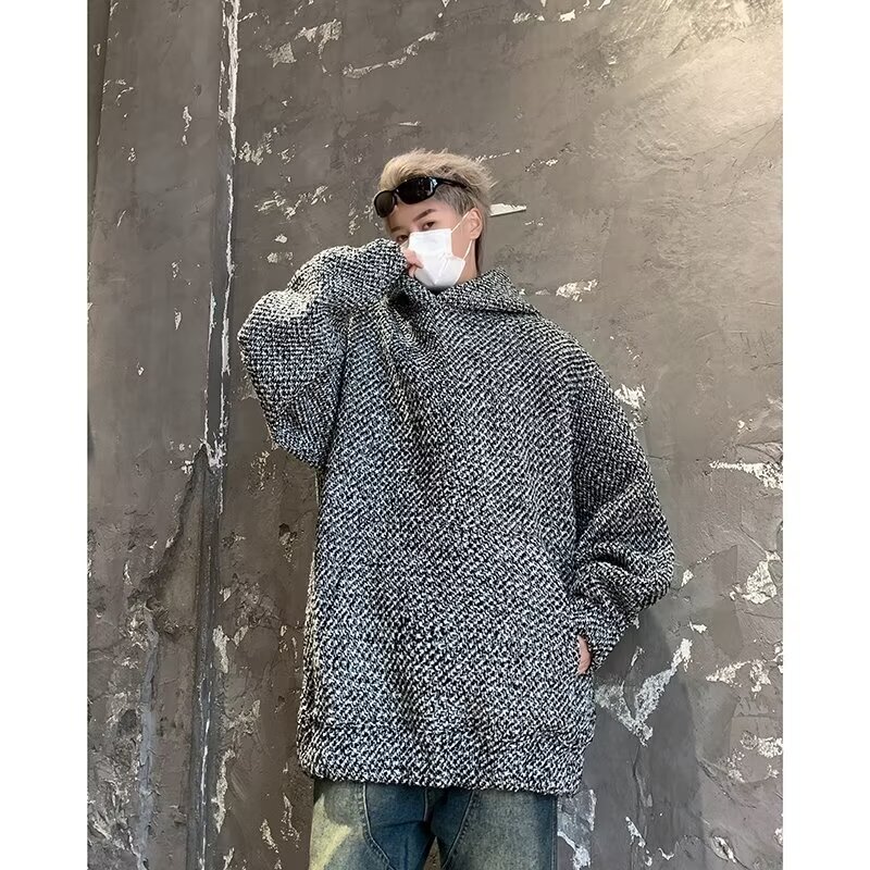 Spring Luxury Casual Heavy-weight Hooded Sweatshirt Designer Hoodie For Men New Trendy Retro Loose-fitting Warm Casual Top