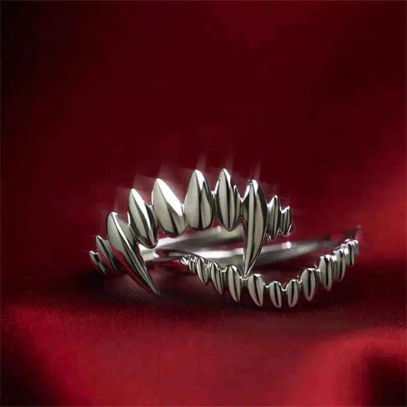 Game Baldur's Gate 3 Rings Cosplay Astarion Vampire Adjustable Metal Ring Halloween Props H260312