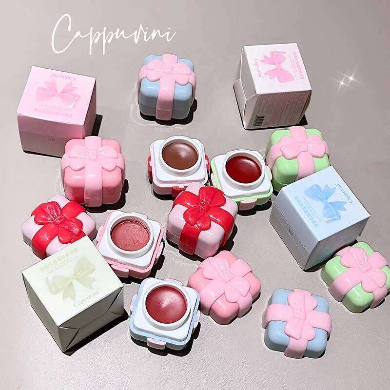 2 in 1 Matte Cheek Cream - Velvet Long Lasting Lip Tint Blush, Transfer Proof & Smudge Proof, JAR Makeup W260311