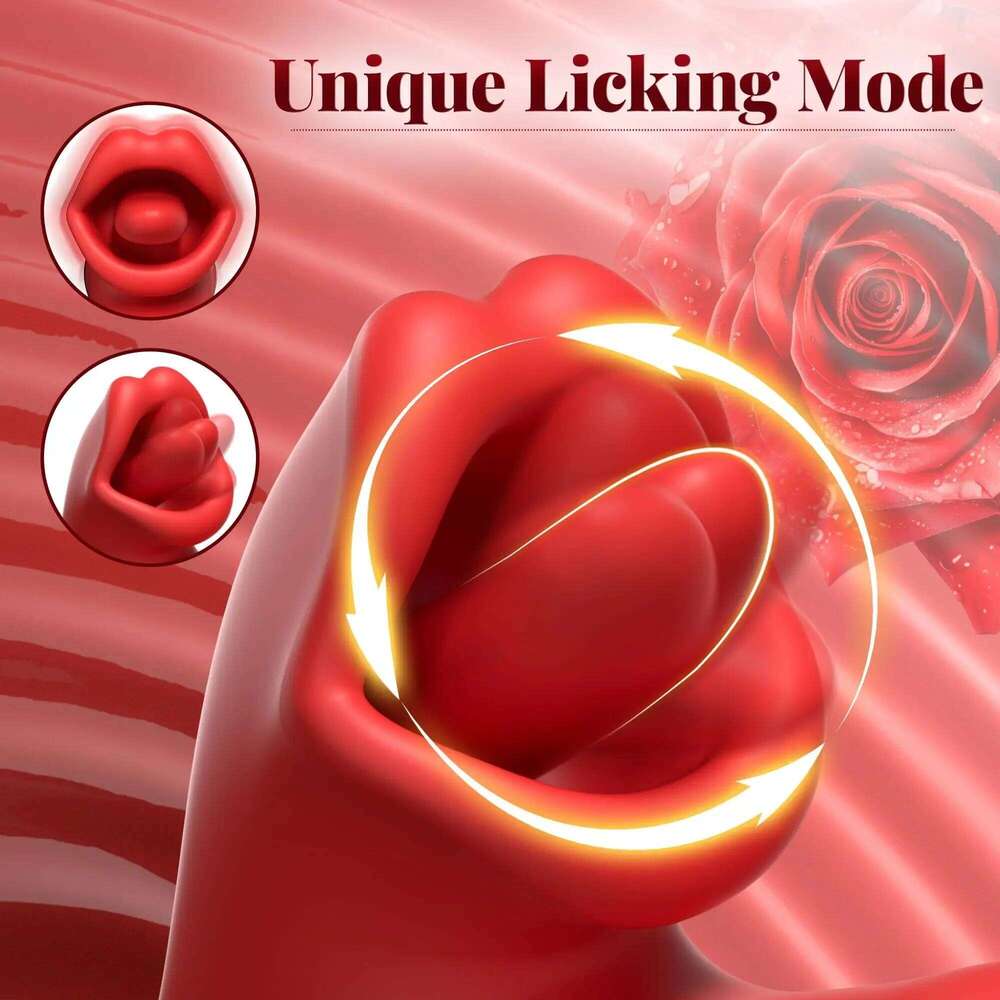 2 in 1 Tongue Licking Dildo Vibrator for Women Flapping Rotating Clitoris Stimulator G Spot Massage Female Masturbator Sex Toy Z260312