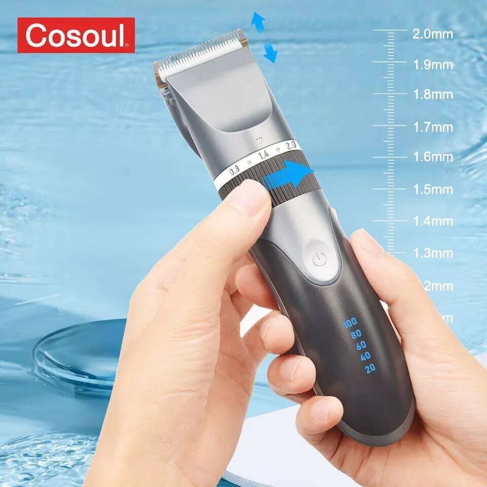 Professional Clipper Electric Barber Trimmers For Men Adults Kids Cordless Rechargeable Cutter Machine Hair Trim C260312