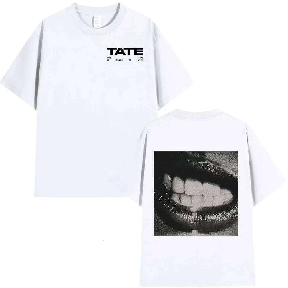 Tate McRae Is So Close 2025 That The New Merch Album Casual Cotton Short Sleeves Are A To Followers Oversized Unisex T-shirt Z260312