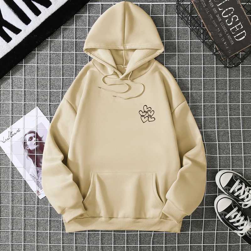 2025 New Autumn Love Depiction Printed Mens Hoodie Loose Casual Cotton Top Sports Street Fashion Sweatshirt CYXX400 M260312