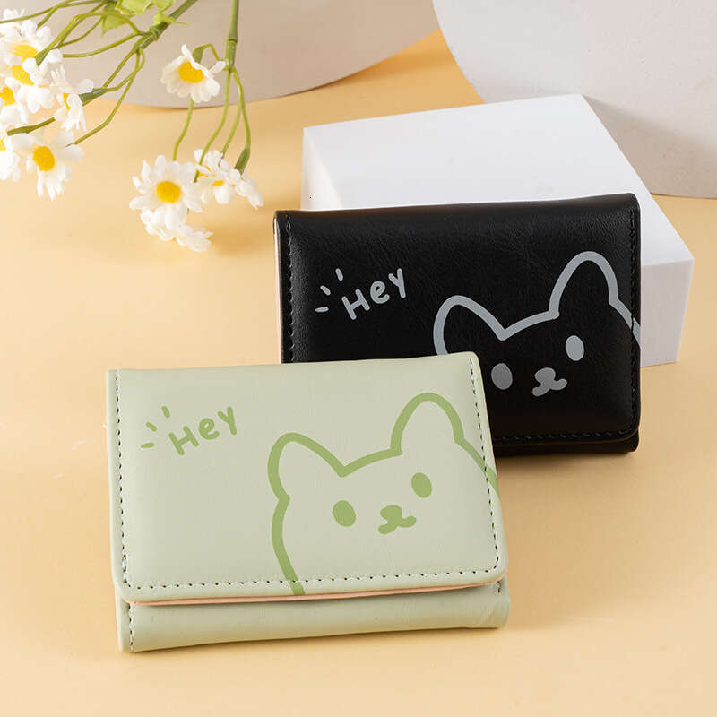 Luxury fashion wallet Women S Korean Version New Cute Cartoon Off Coin Purse Girl Student Printed Portable Wallet