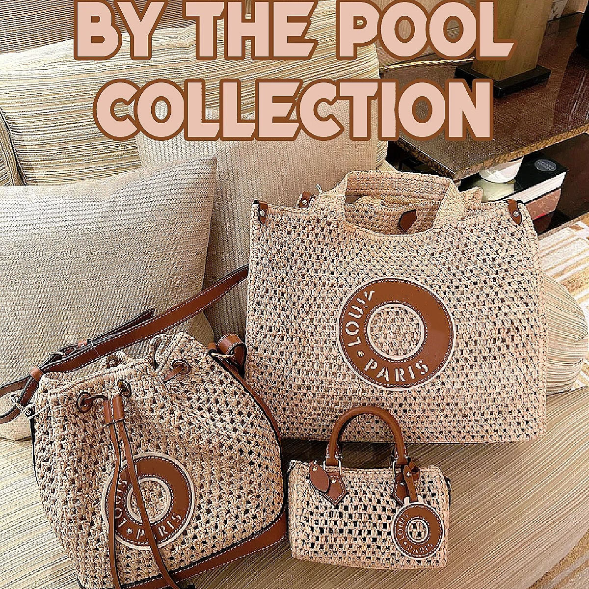 Designer Handbags Luxury Bags Wallets Tote Bags Women's Leather Patch Natural Raffia Large Capacity Shopping Bag Summer Hot Item Beach Summer Hot Item1