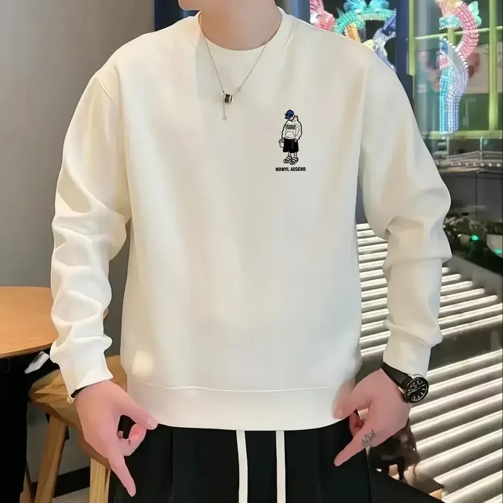 New Utumn Nd Winter Trendy Brnd Letter-printed Swetshirt For Men Round-neck Stylish Designer Hoodie Nd Sophisticted Csul Bse Shirt Long-sleeved Top