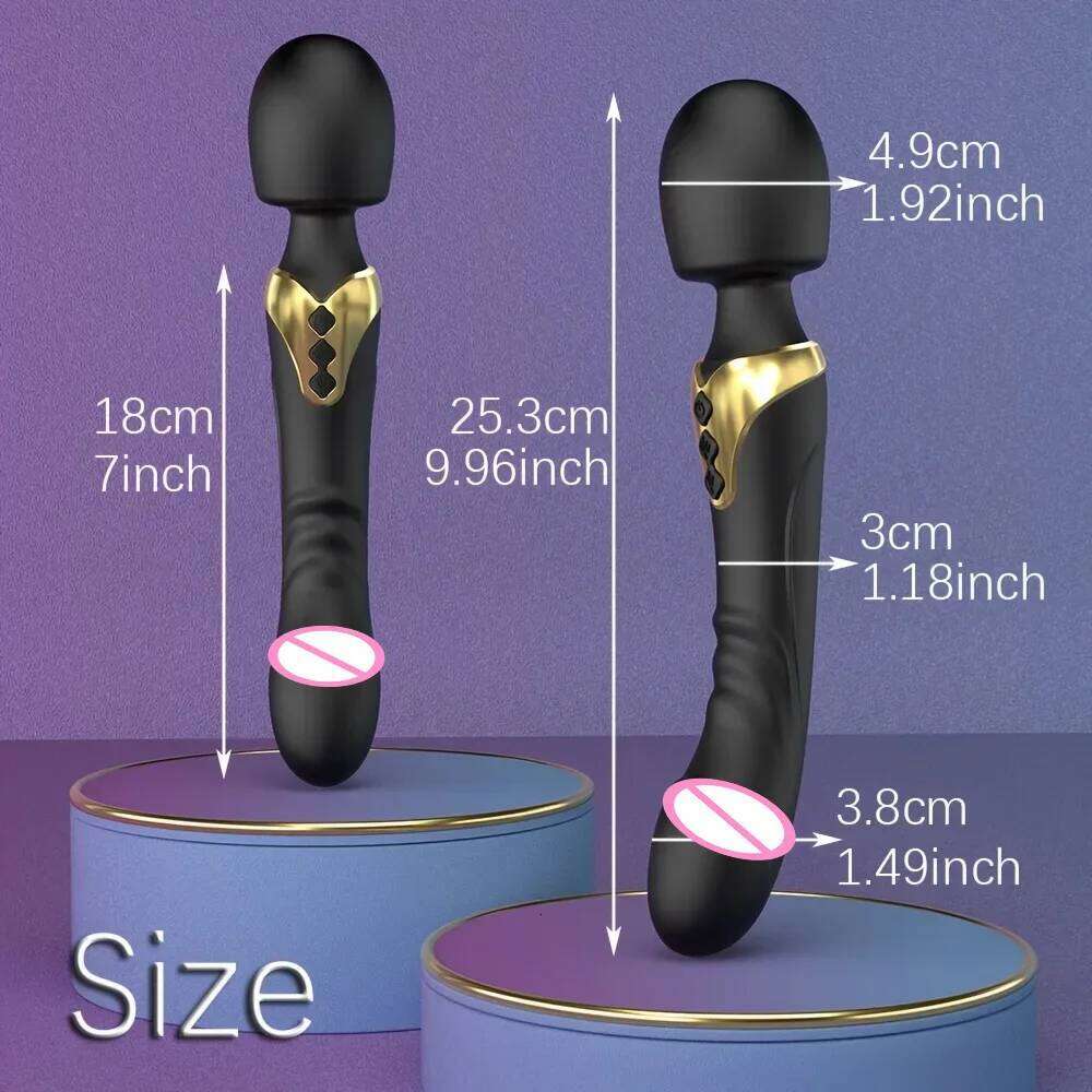 Powerful AV Wand Supplies Dildo G Spot Clitoris Stimulator Masturbator Adult Intimate Toy for Women Couples Z260311