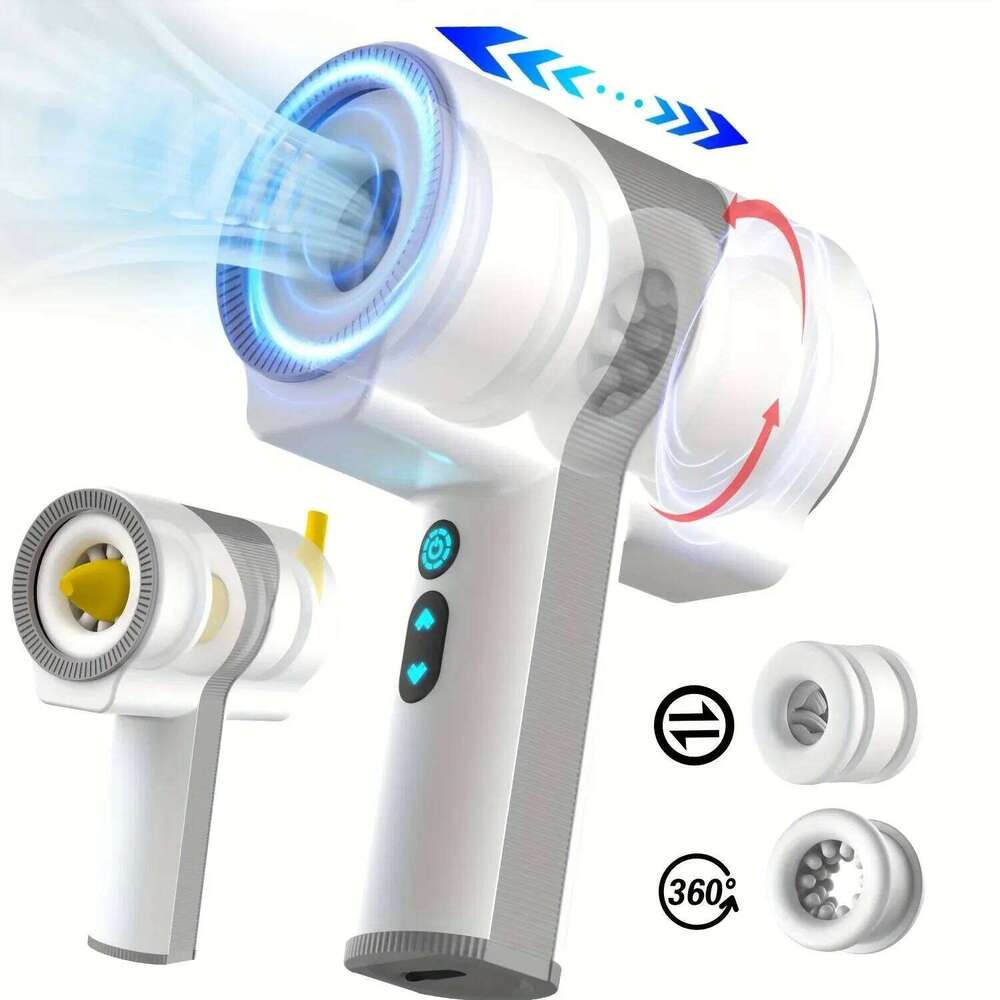 Simulates Real Vagina Two-way Entry Fully Automatic Male Masturbator Intelligent Masturbation Cup Push and Suck Mode Men Sex Toy Z260312