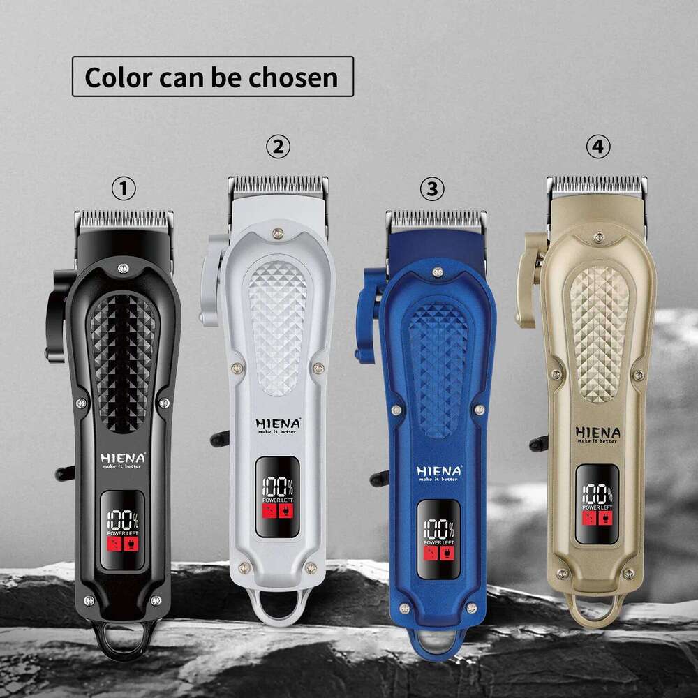 Electric Clipper Rechargeable Cordless Haircut Barber Professional Trimmer for Men Hair Cutting Machine best gift C260312
