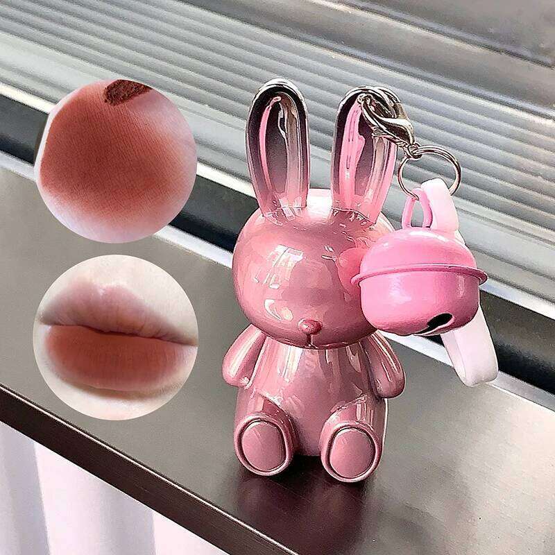 Gege bear powder rabbit gloss matte natural easy to color autumn and winter lip glaze lipsick gift W260311