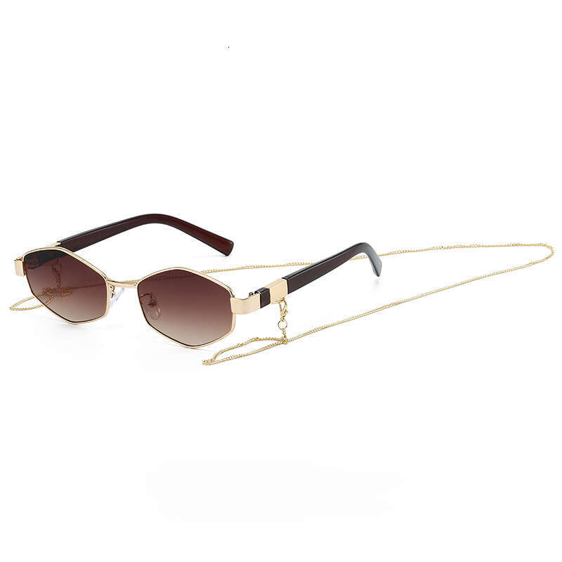 Sunglasses Polygonal Metal Frame European American Style Personality Design with Decorative Accents for Street Photography Daily Outdoor Wear Gift Hig