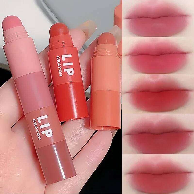 Set Gloss 4 Colors In 1 Matte Velvet Lipstick Pen Kit Lipliner Waterproof Lasting Not Fading Lip Makeup Cosmetics W260311