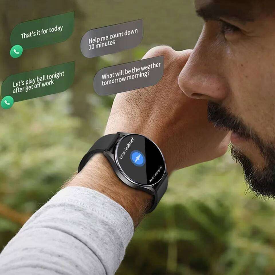 LAXASFIT 2026 New 6 Bluetooth Call Sports Health Monitoring Men Women Smart Watch Gift For Android IOS