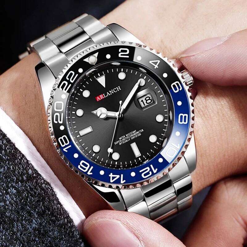 BINBOND 305 Business Sports Multi functional Waterproof Night Light Calendar Fashion Men's Quartz Watch 2025