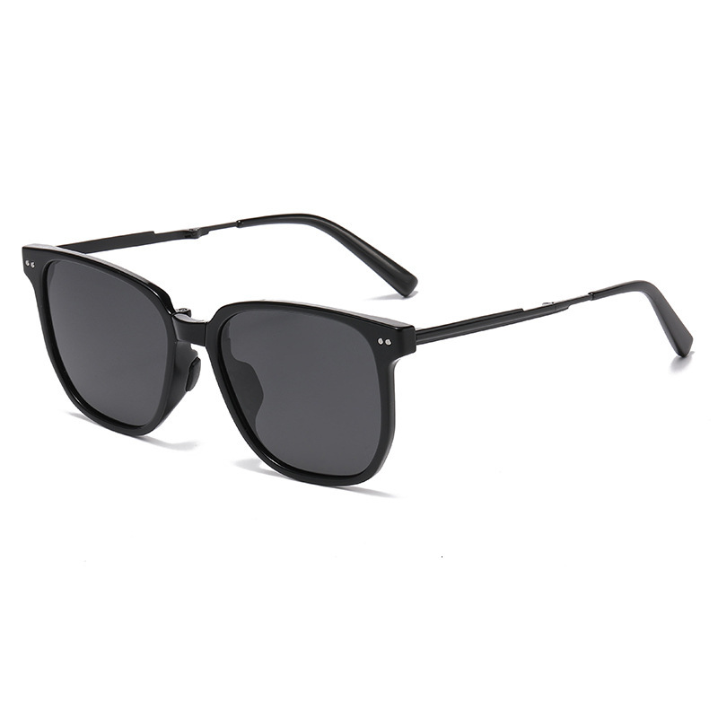 2026 New Fashion Large Frame Polarized Sunglasses for Men, Sun Protection Foldable Sunglasses, Men's High-End Eyewear Wholesale