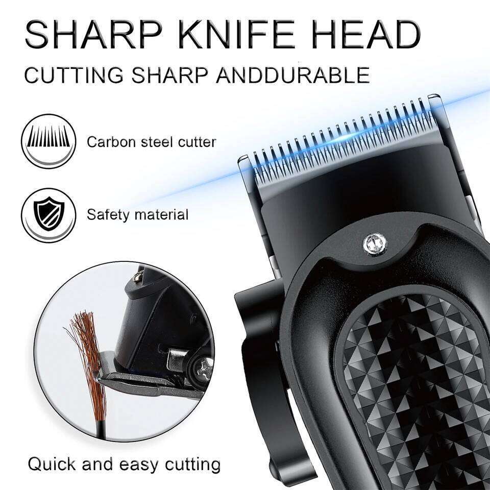 HYN-212 UBS 5V1A Rechargeable Cordless Beard Trimmer Men Powerful Electric Hair Clipper Trimming Tool C260312